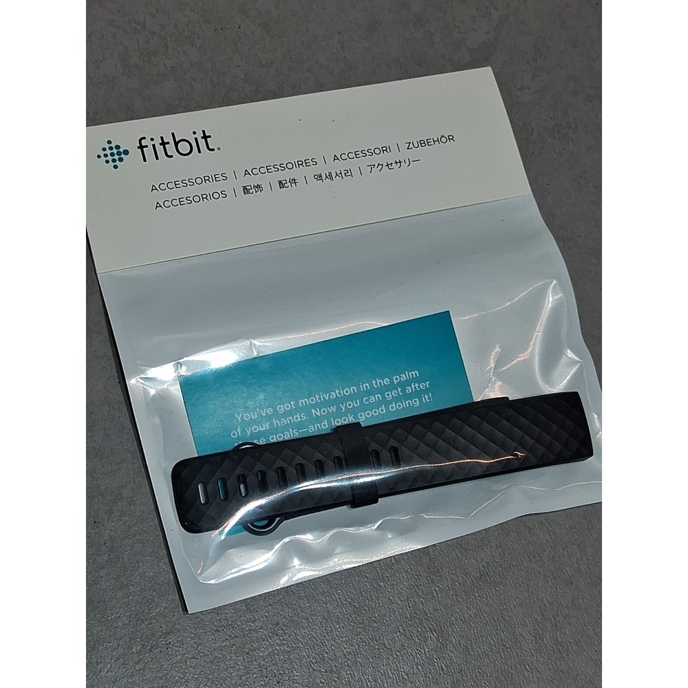 Fitbit Accessories Classic Large Black Band for Charge 4 and Charge 3 FB168ABBKL